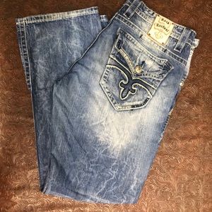 Rock Revival Jake Straight Men’s Jeans 38/34
